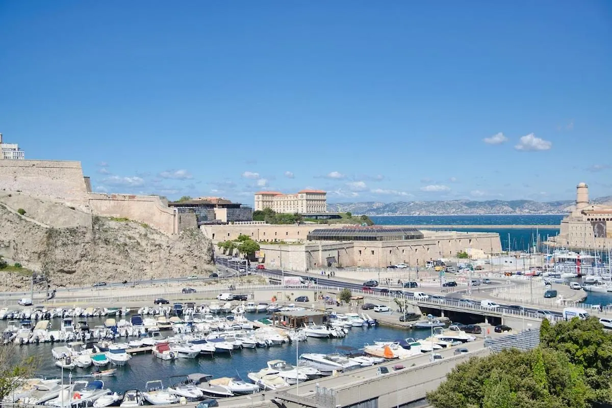 شقة T2 Duplex Climatise A Endoume Vue Vieux-Port مارسيليا