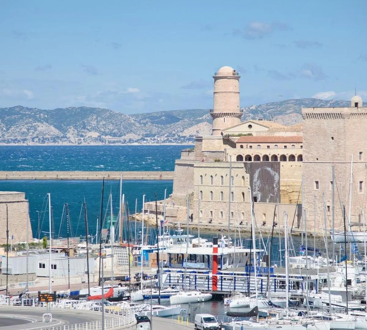 T2 Duplex Climatise A Endoume Vue Vieux-Port Apartment Marseille
